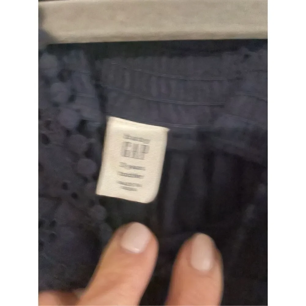 New Gap navy eyelet sundress size 3T